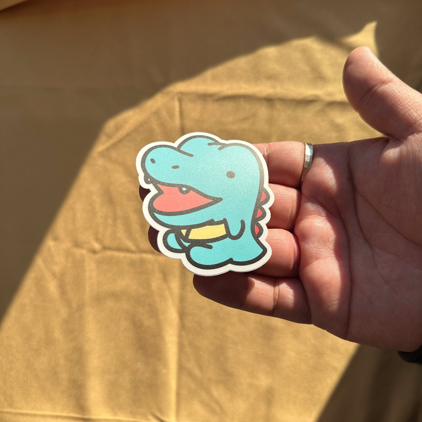 Water Crocodile Sticker