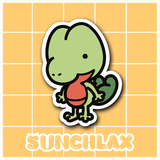 Grass Tree Gecko Sticker