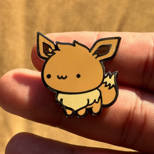 Cute Brown Animal Hard Enamel Pin