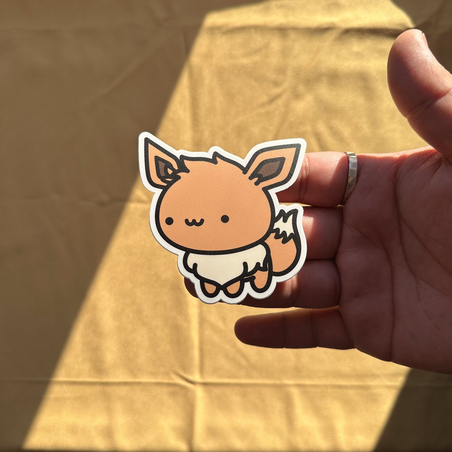 Cute Brown Animal Sticker