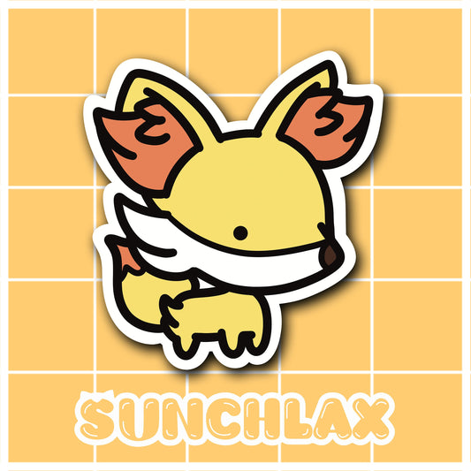 Fire Fox Sticker