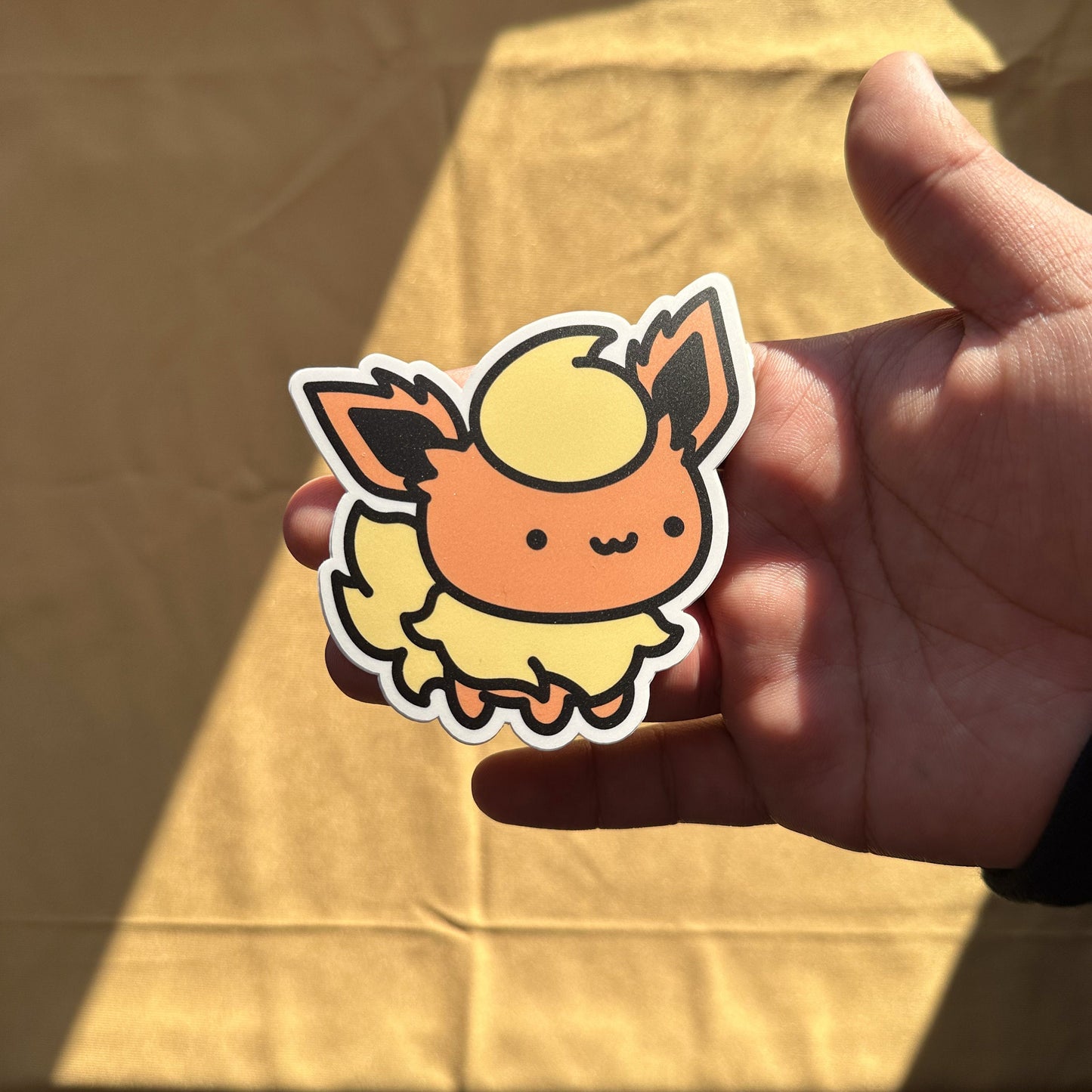Fire Animal Sticker