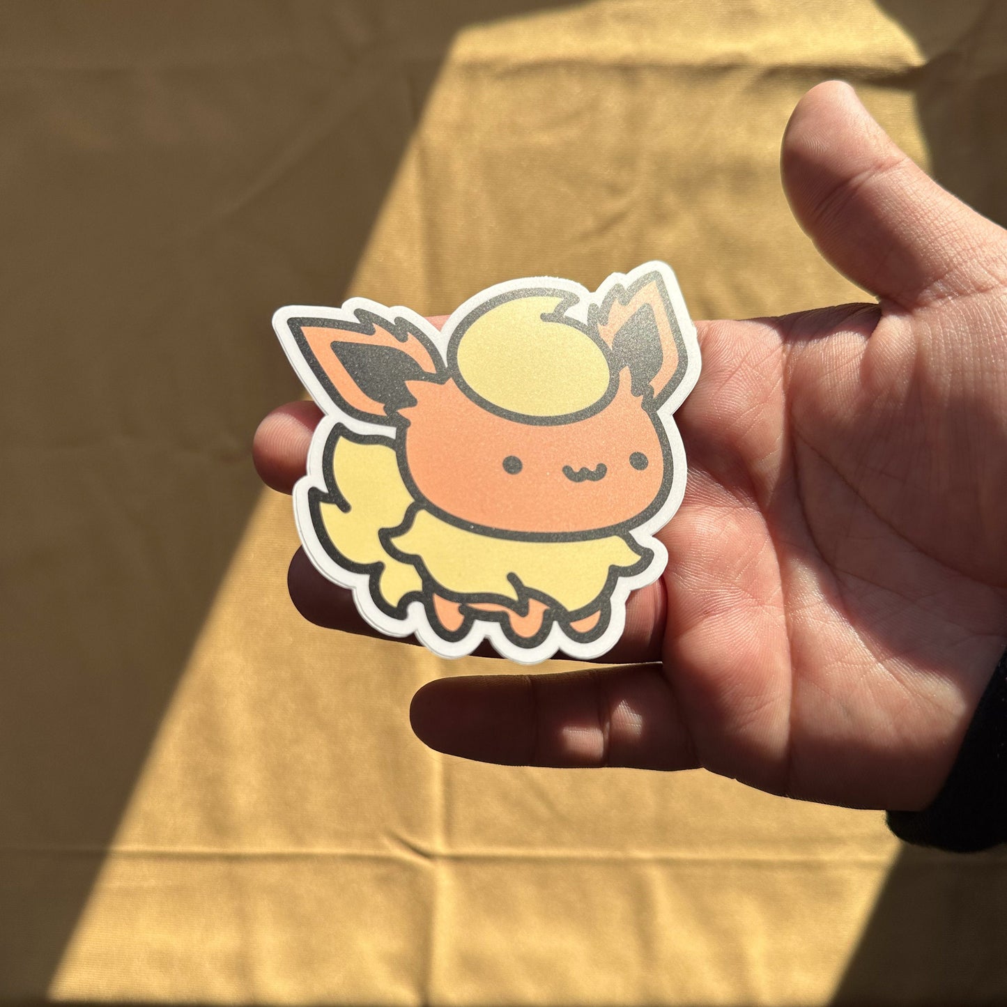 Fire Animal Sticker