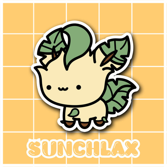 Leaf Animal Sticker