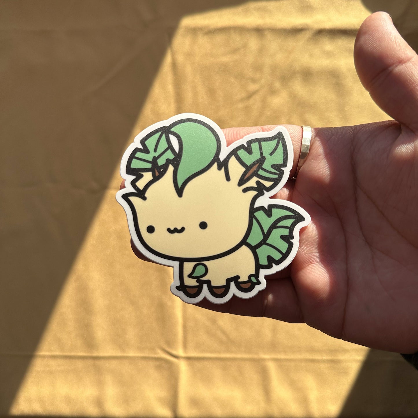 Leaf Animal Sticker