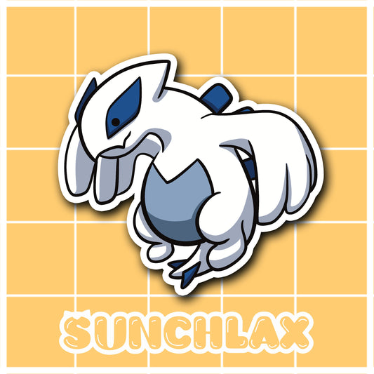 White Legendary Bird Sticker