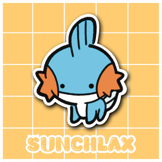 Water Axolotl Sticker