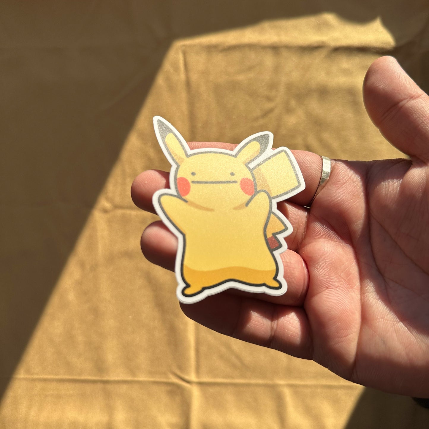Yellow Rat Sticker