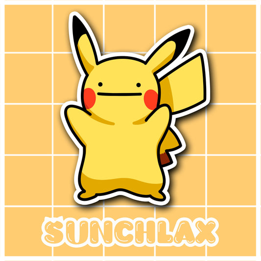 Yellow Rat Sticker
