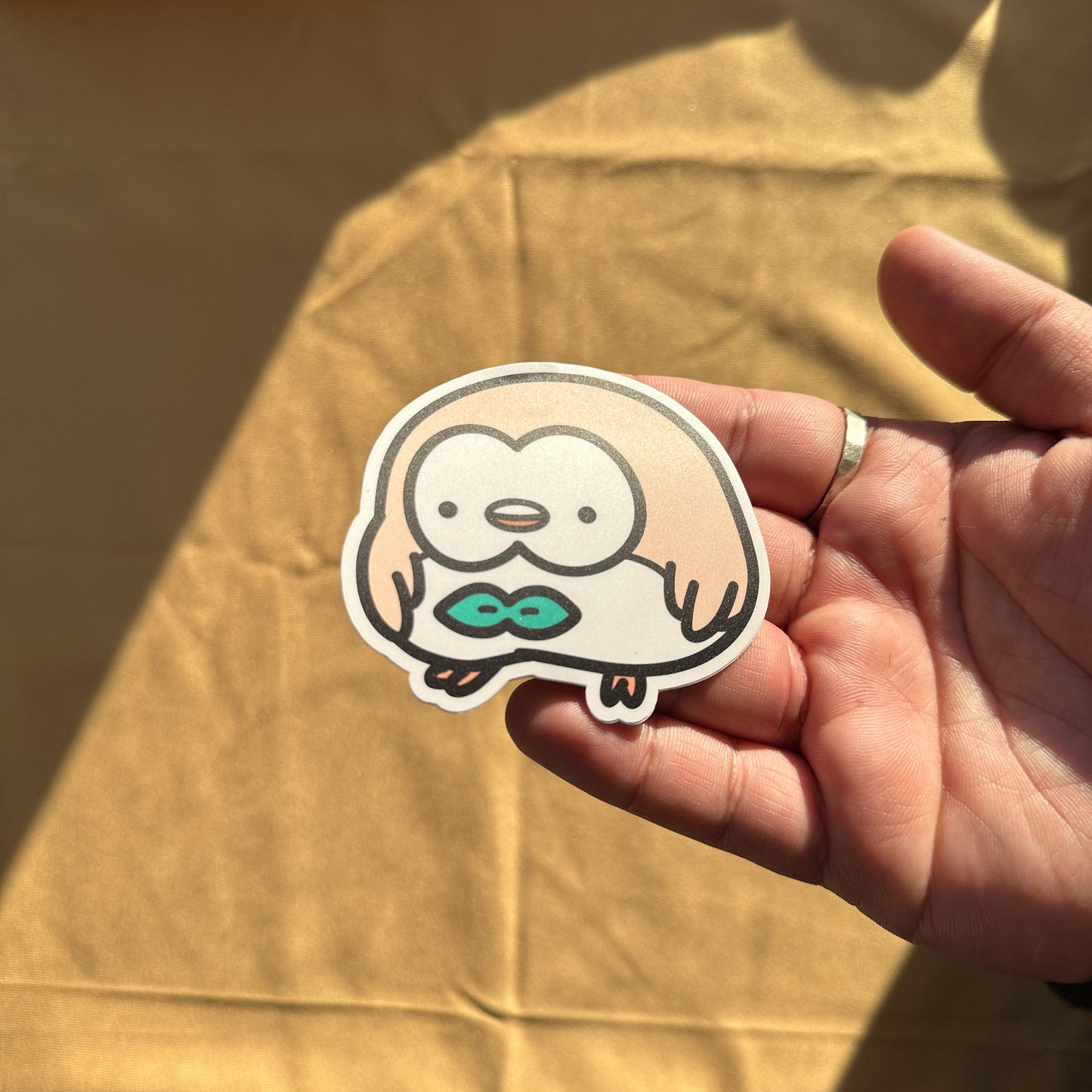 Grass Owl Sticker