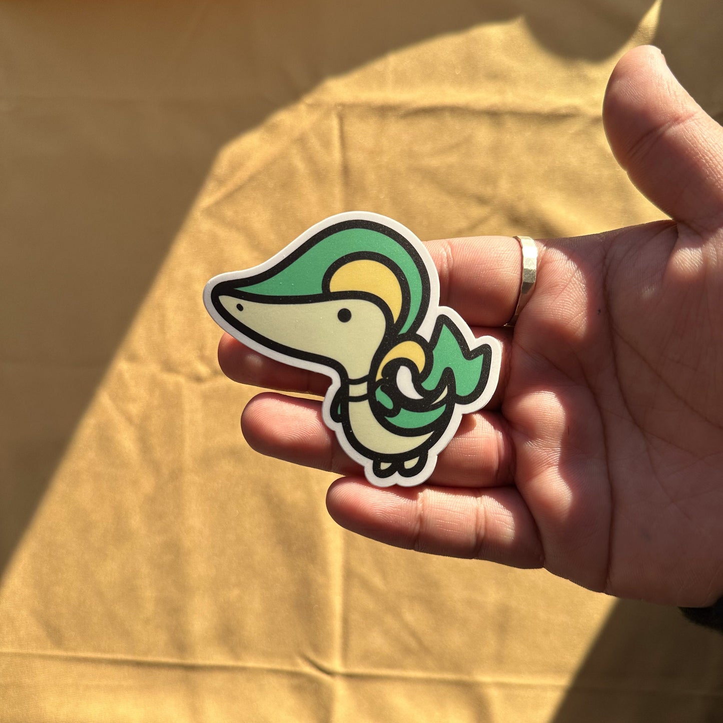 Grass Snake Sticker