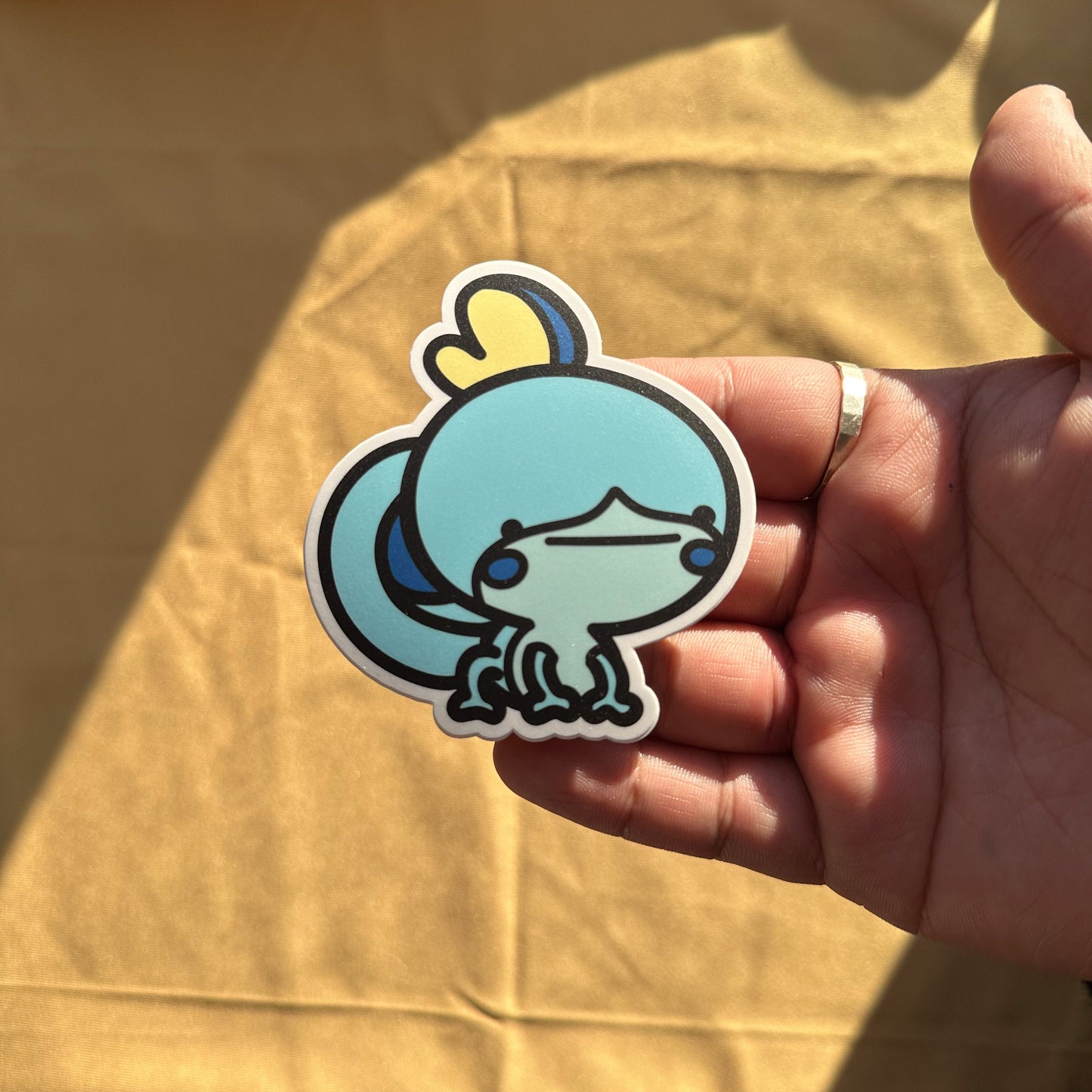 Water Lizard Sticker