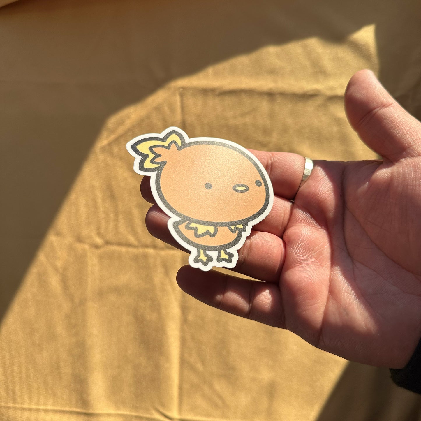 Fire Chick Sticker