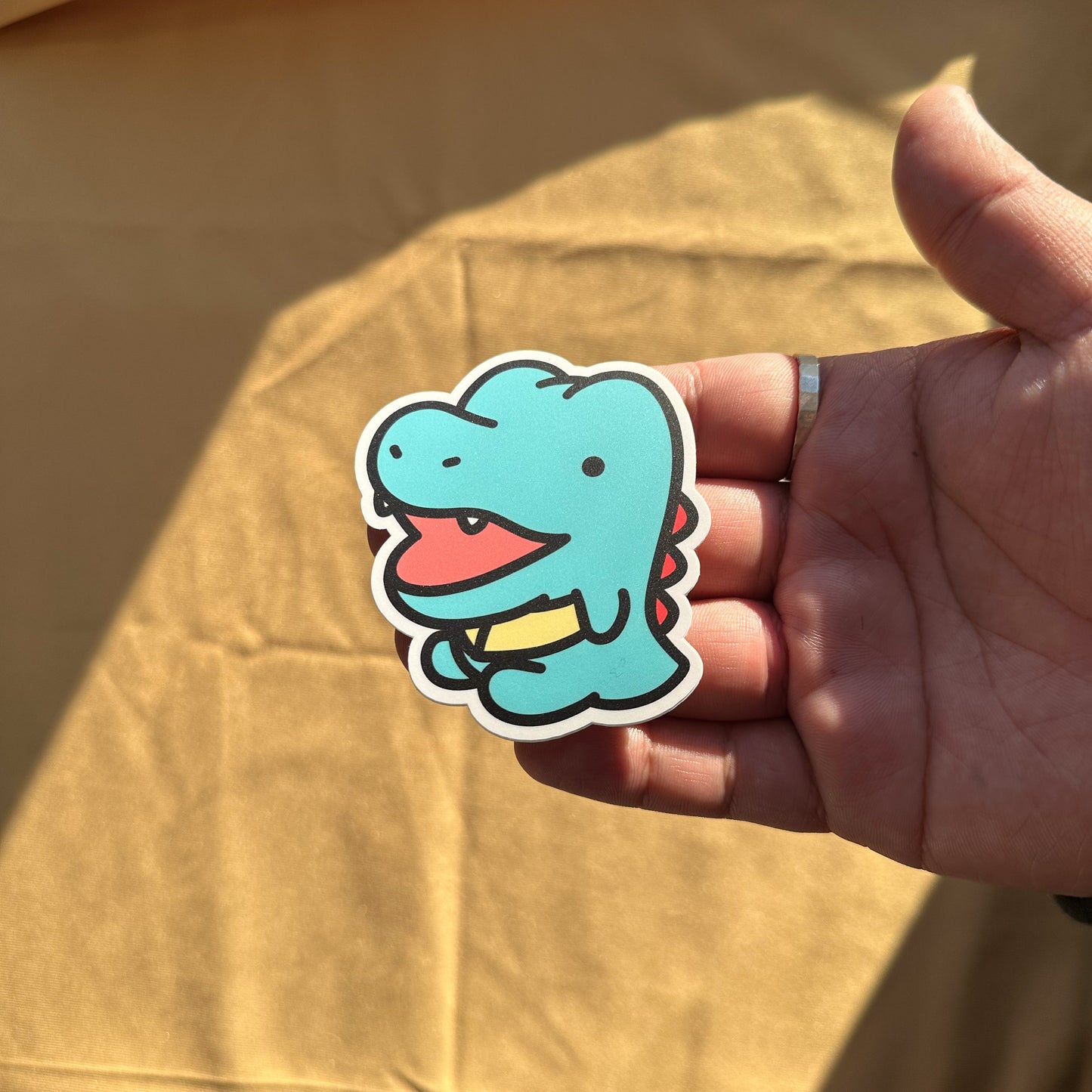 Water Crocodile Sticker