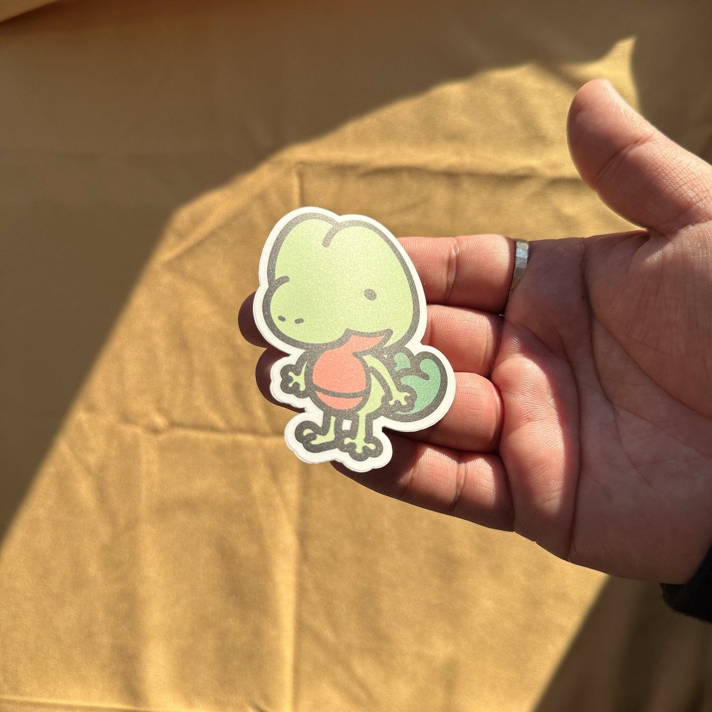 Grass Tree Gecko Sticker