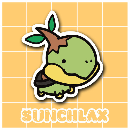 Grass Turtle Sticker