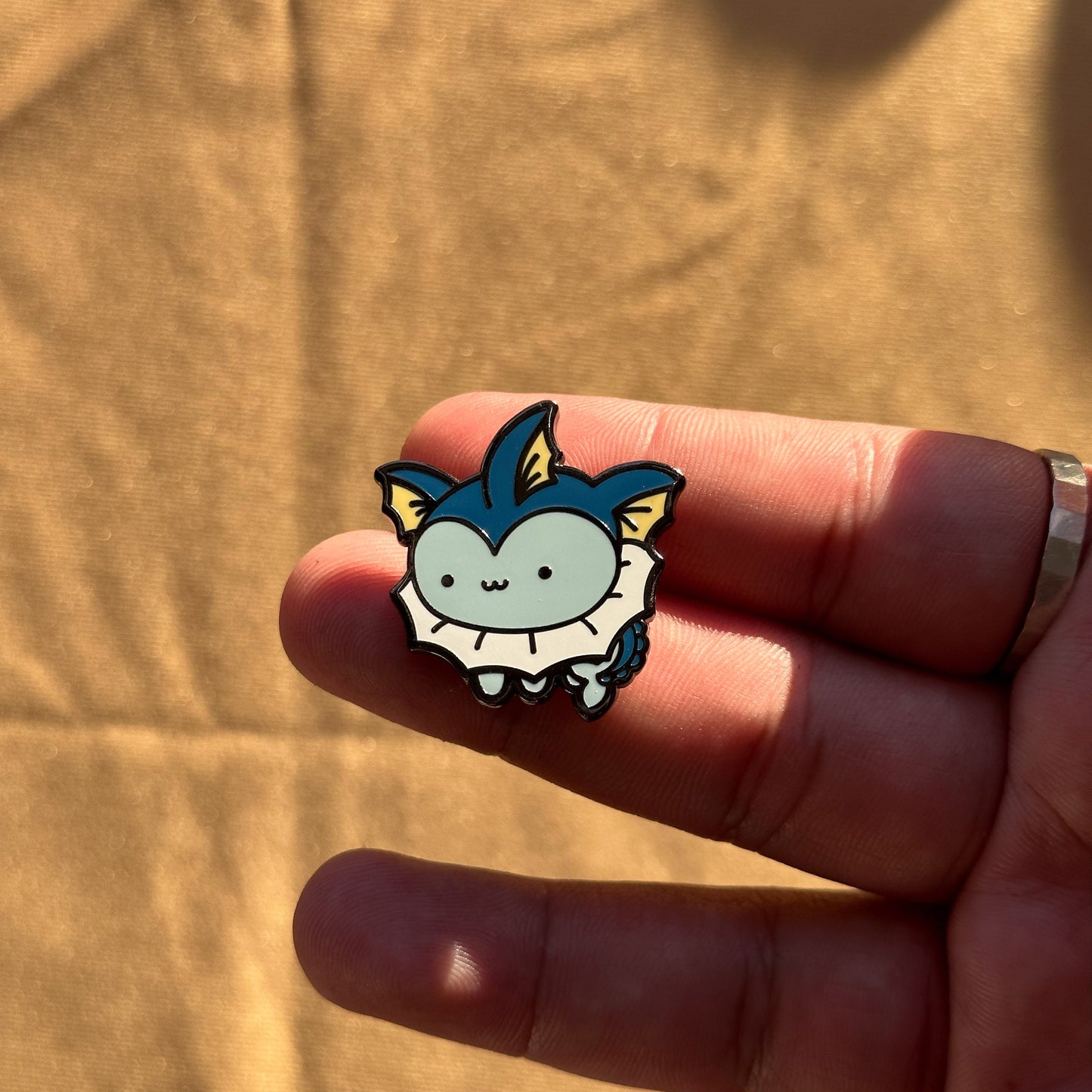 Water Animal Hard Enamel Pin