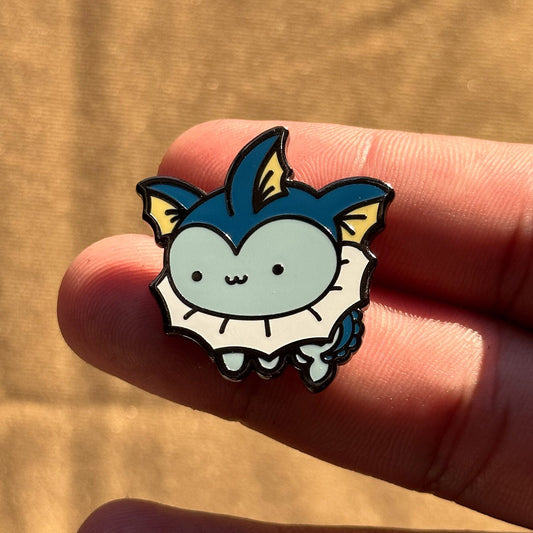 Water Animal Hard Enamel Pin