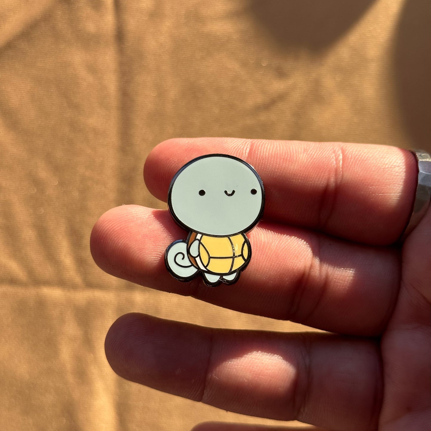 Water Turtle Hard Enamel Pin