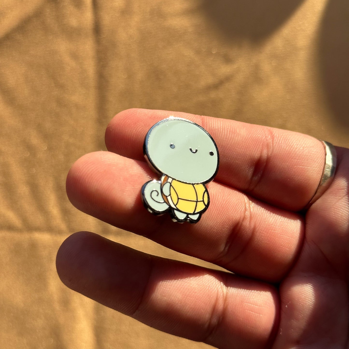 Water Turtle Hard Enamel Pin