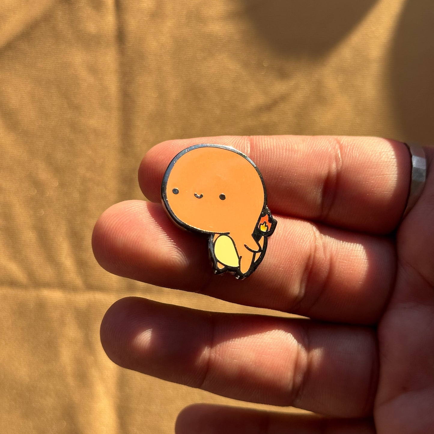 Fire Lizard Hard Enamel Pin