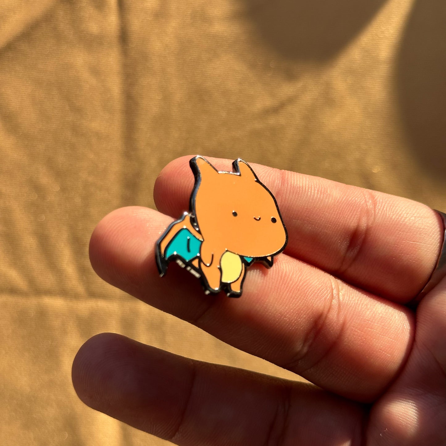 Fire Dragon Hard Enamel Pin