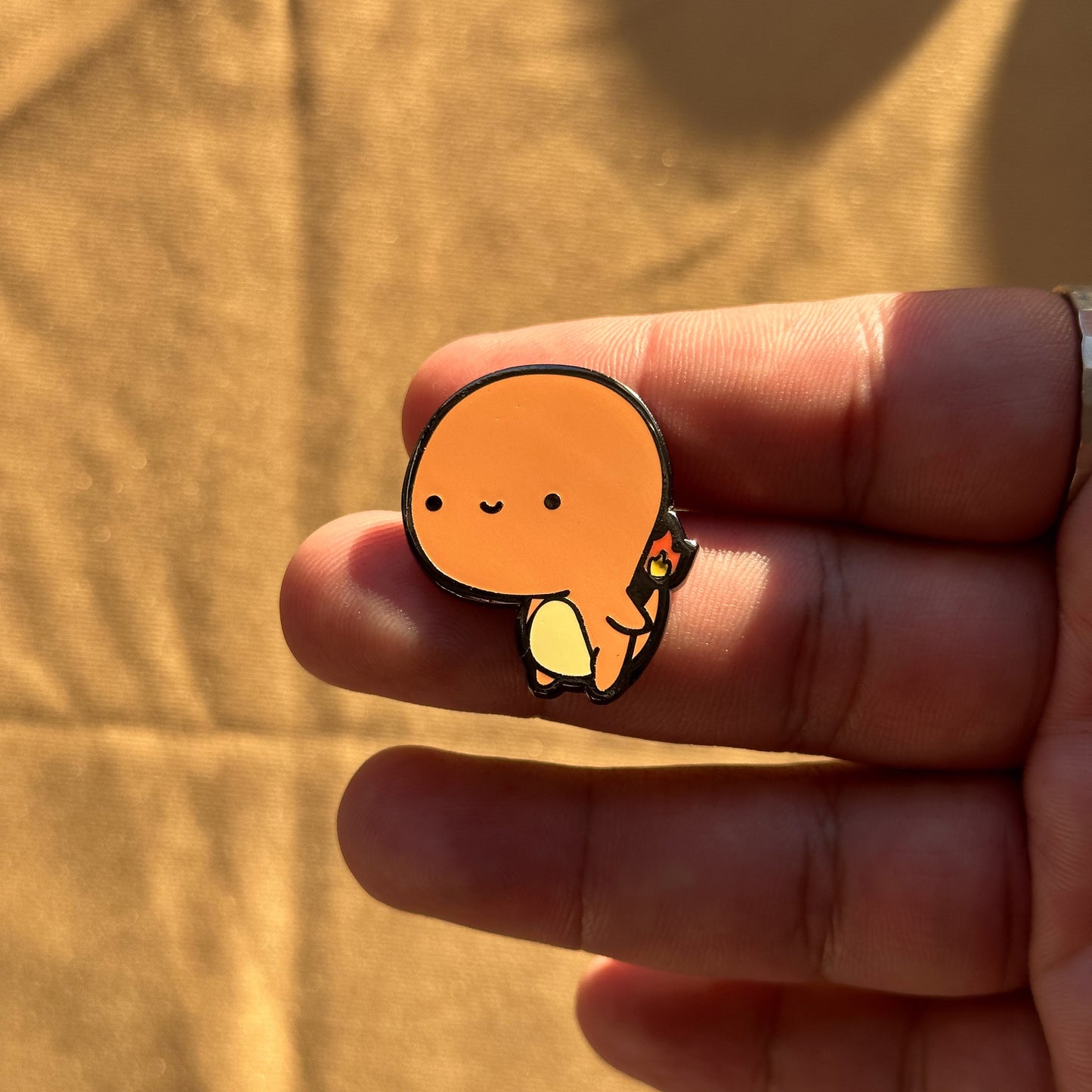 Fire Lizard Hard Enamel Pin