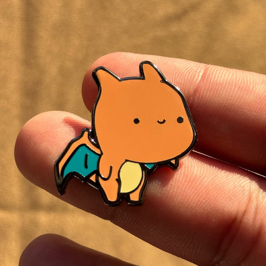 Fire Dragon Hard Enamel Pin