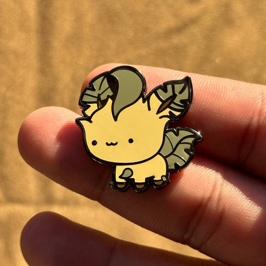 Leaf Animal Hard Enamel Pin